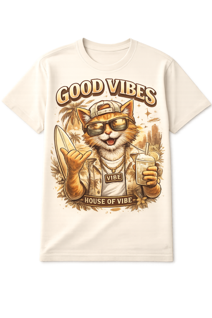 Home good vibes tshirt